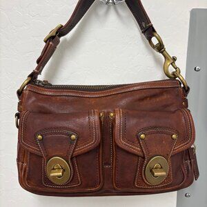 Coach 65th Anniversary Whiskey Legacy Shoulder Bag #M0669 - 10328 Y2K Vintage